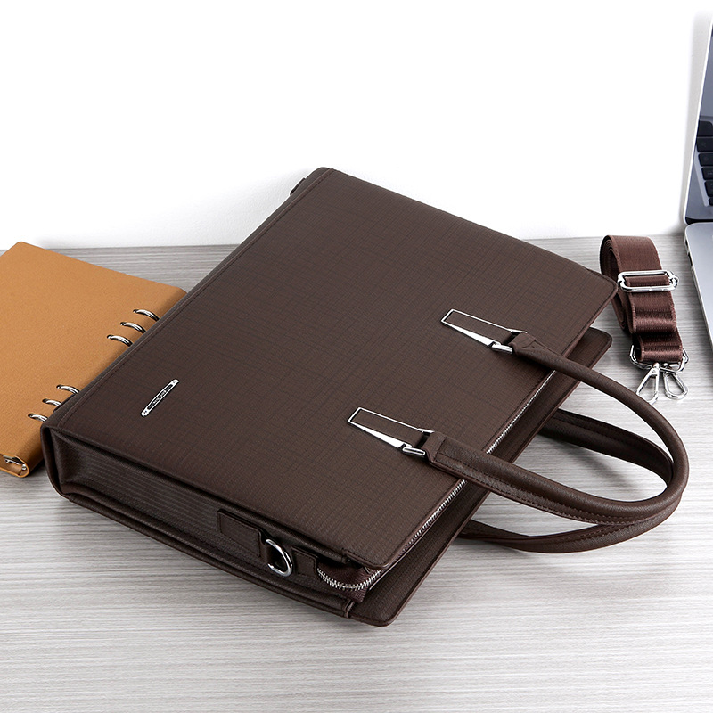 Luxury Bags That Fit Laptop - New Business Handbag With Compartments Single