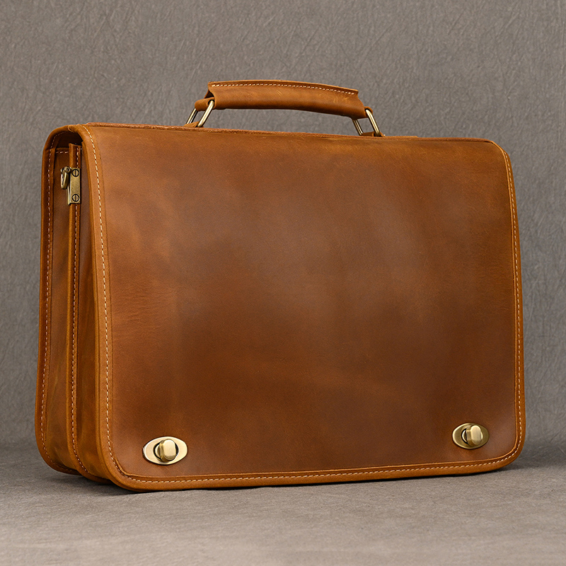 Laptop Bag Leather 15 - Customize Genuine Leather Laptop Bag Business