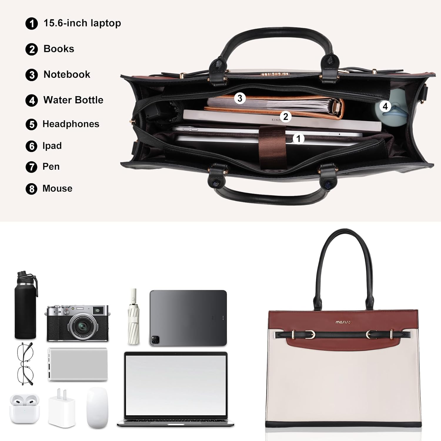 Laptop Bag 15 16 inch PU Leath - Laptop Bag Leather 15 ulasan dan harga