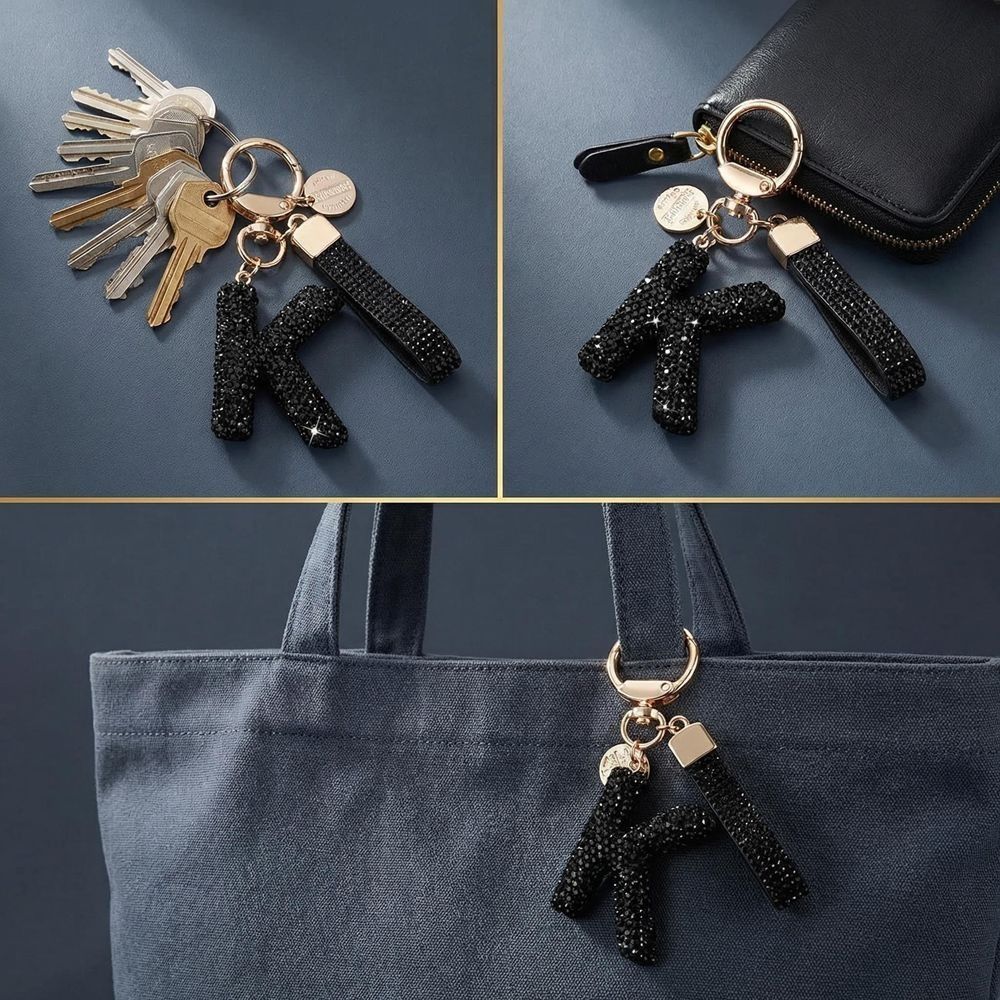 Gifts Lucky Charm Letter Key C - Luxury Bags Yellow ulasan dan harga