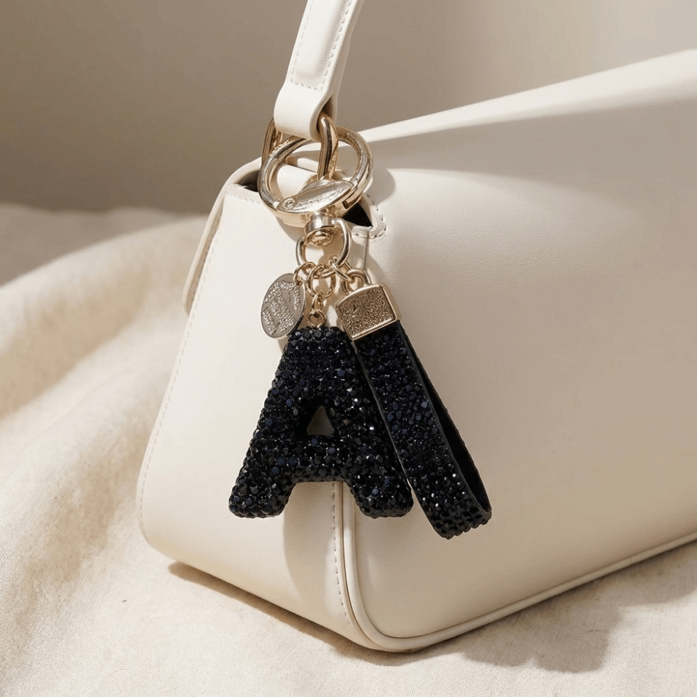 Lucky Charm Letter Key Chain L - Luxury Bags Yellow ulasan dan harga