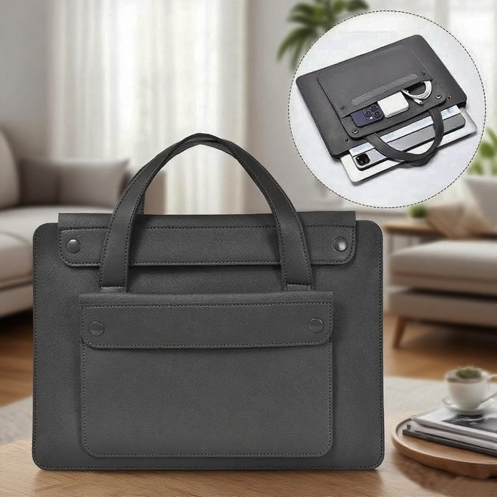 Laptop Bag Handbag Sleeve PU L - Laptop Bag Leather 15 ulasan dan harga