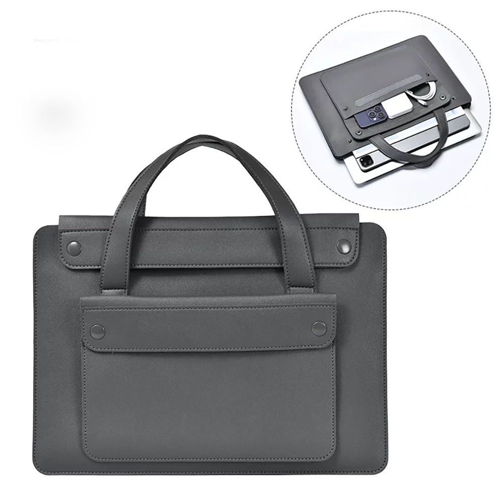 Laptop Bag Handbag Sleeve PU L - Laptop Bag Leather 15 ulasan dan harga