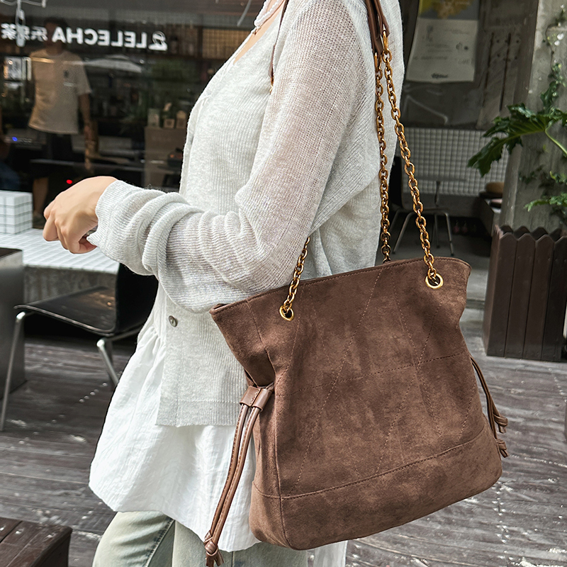 LEFTSIDE Luxury Small Faux Sue - Luxury Bags For Young Women ulasan dan harga
