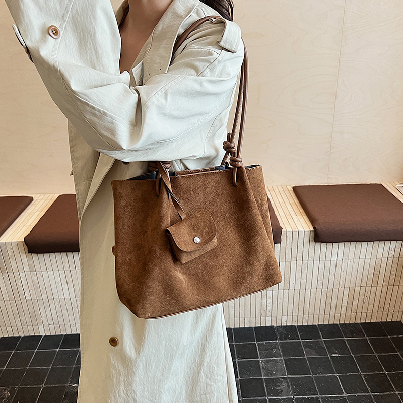 LEFTSIDE Luxury Faux Suede Tot - Luxury Bags For Young Women ulasan dan harga