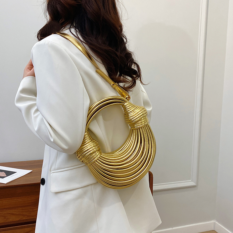 PU Solid Color Shoulder Bags L - Luxury Bags On Sales ulasan dan harga