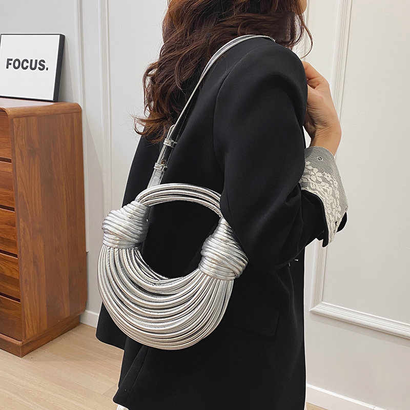 PU Solid Color Shoulder Bags L - Luxury Bags On Sales ulasan dan harga