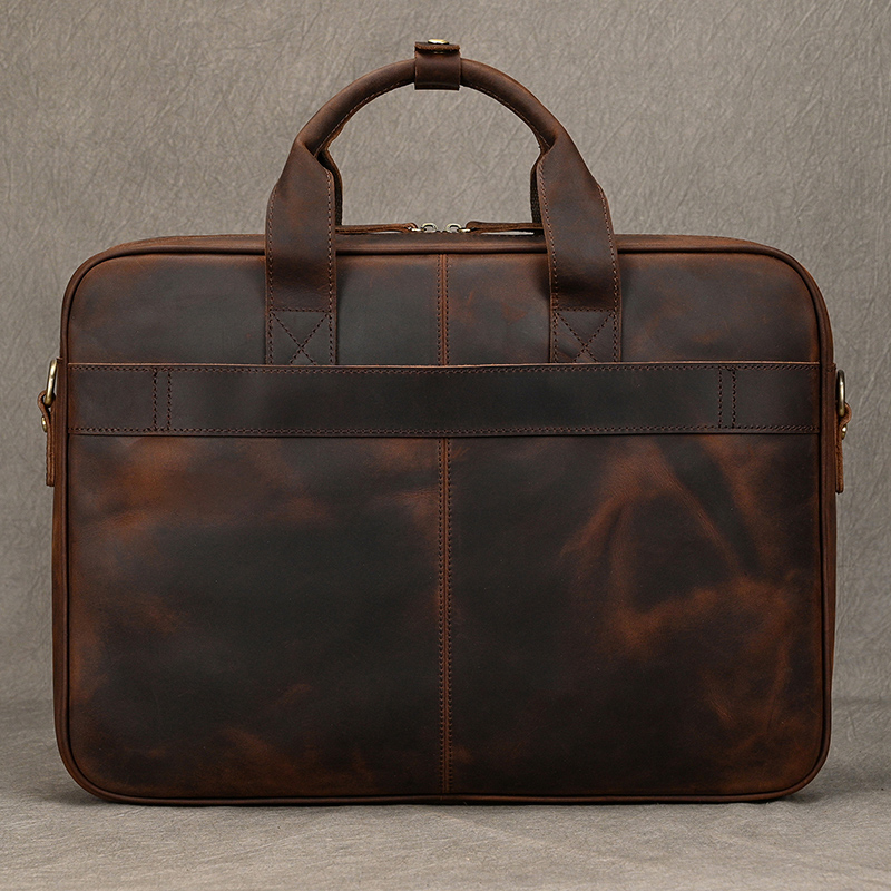 Crazy Horse Genuine Leather Me - Laptop Bag Leather 15 ulasan dan harga
