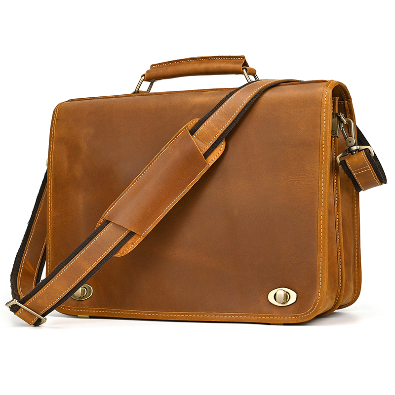 Customize Genuine Leather Lapt - Laptop Bag Leather 15 ulasan dan harga