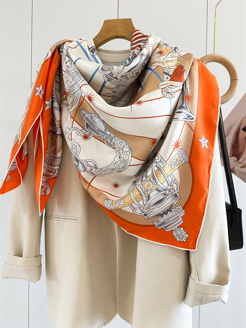 Luxury Brand Scarf Large Silk  - Luxury Bags China ulasan dan harga