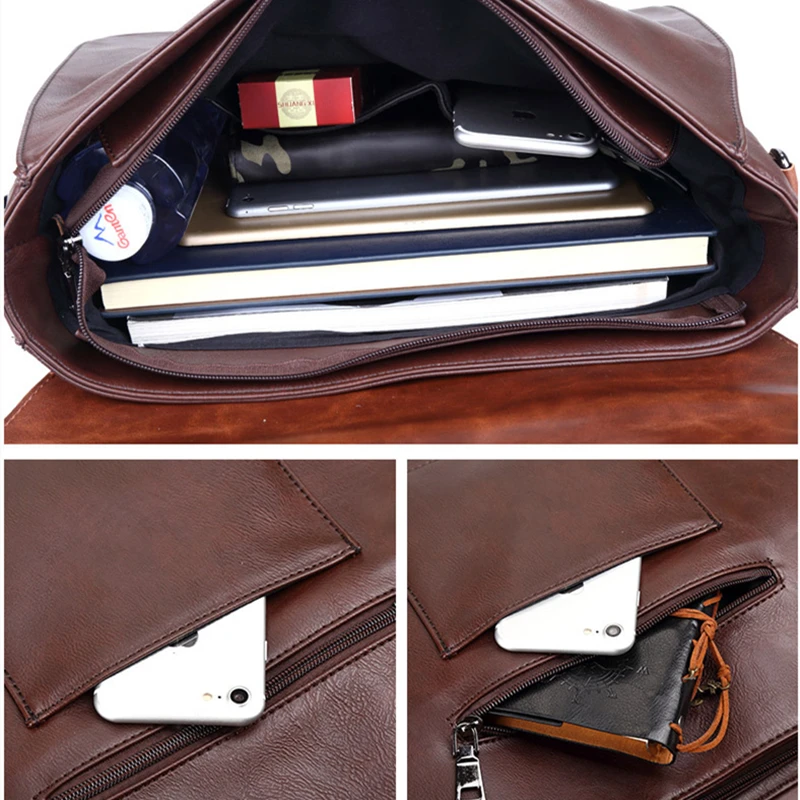 Retro Fashion Messenger Bag Me - Luxury Bags That Fit Laptop ulasan dan harga
