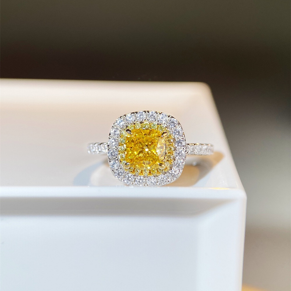 High-end 18K white gold and pl - Luxury Bags Yellow ulasan dan harga
