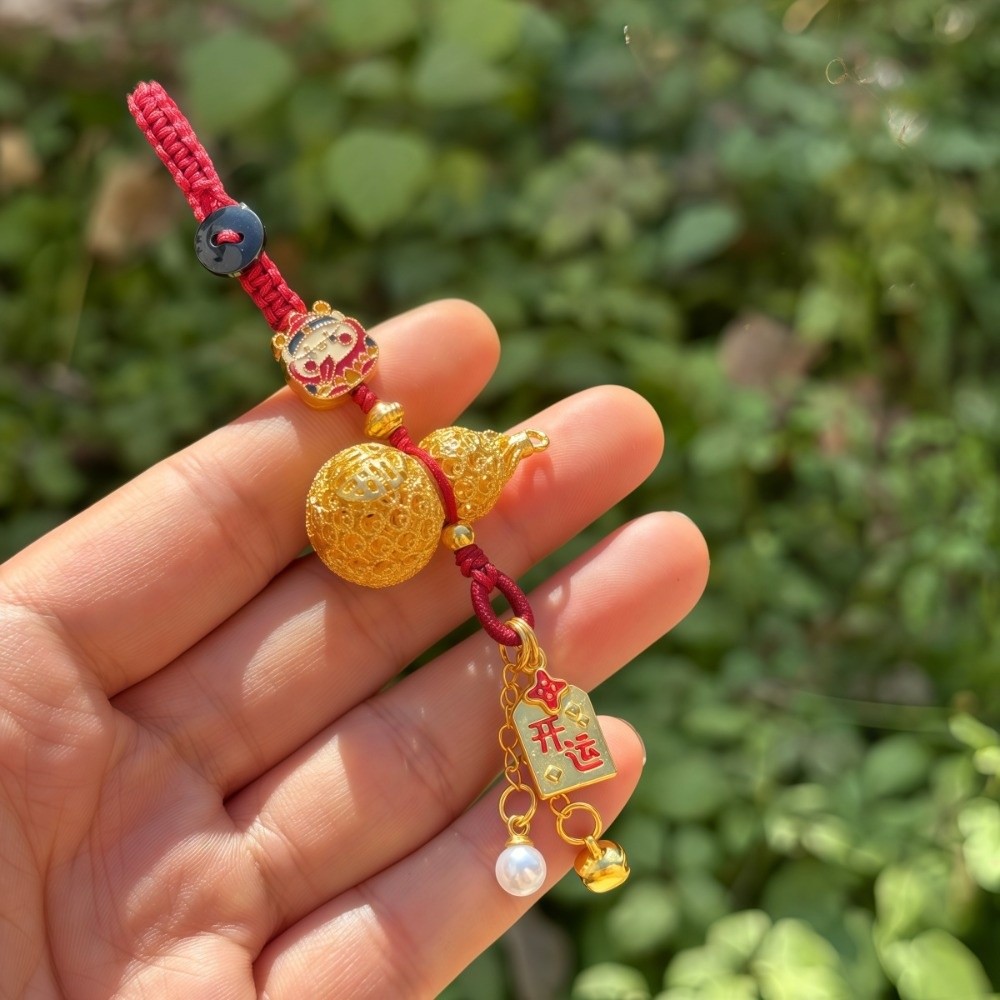 Luxury Hollow Gourd Pendant Hi - Luxury Bags Yellow ulasan dan harga