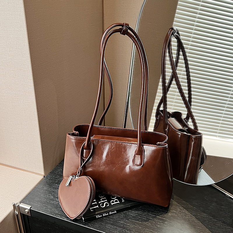 Women's Patent Faux Leather To - Quiet Luxury Bags Tote ulasan dan harga