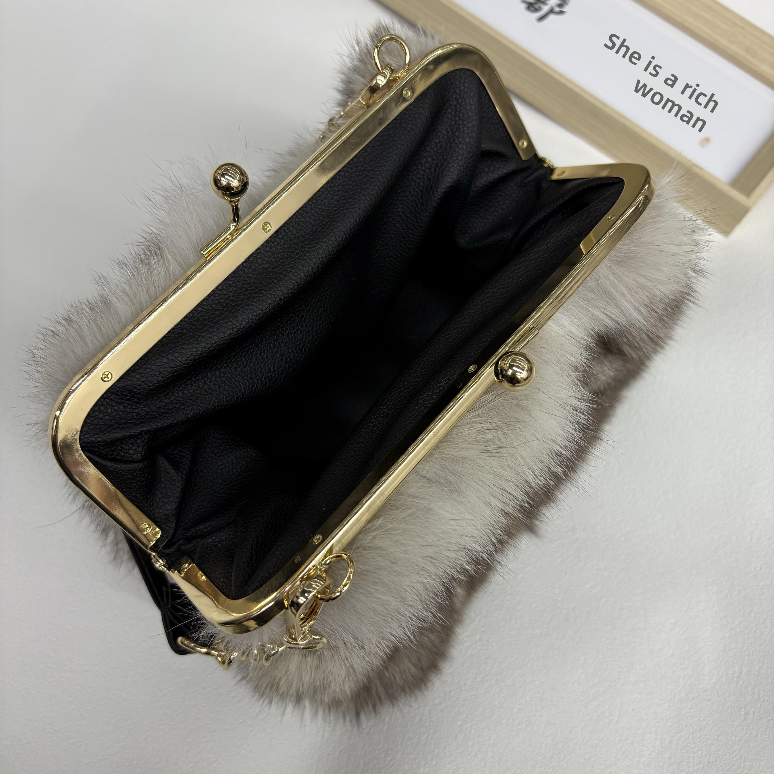 Ele Korean Sle  Fur Handbag La - Luxury Bags For Young Women ulasan dan harga