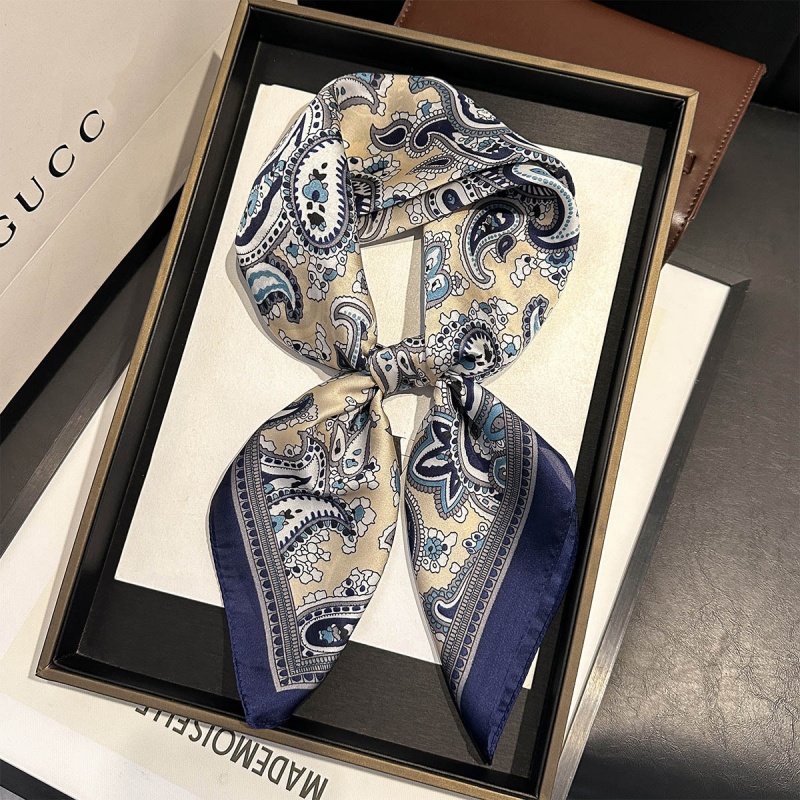 Luxury Satin Square Scarf Pais - Luxury Bags China ulasan dan harga