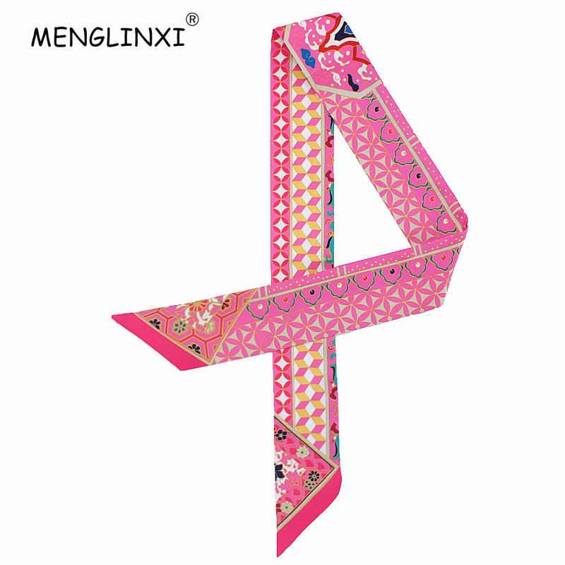 New Geometric Floral Print Sil - Luxury Bags China ulasan dan harga