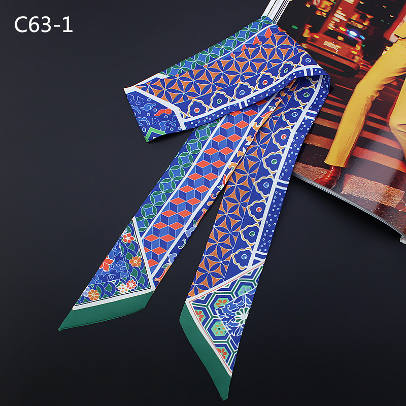 New Geometric Floral Print Sil - Luxury Bags China ulasan dan harga