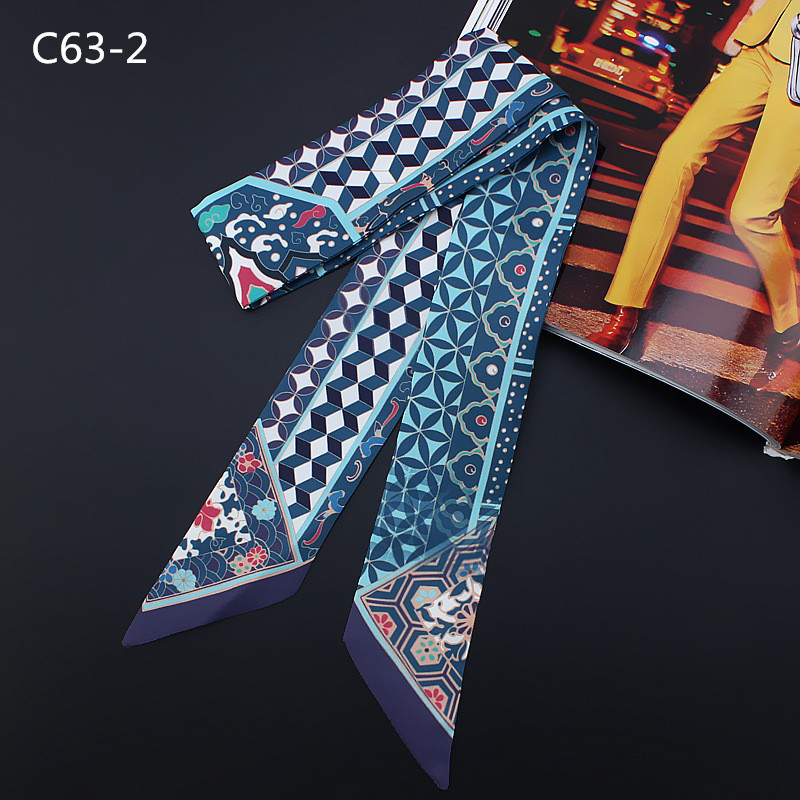 New Geometric Floral Print Sil - Luxury Bags China ulasan dan harga