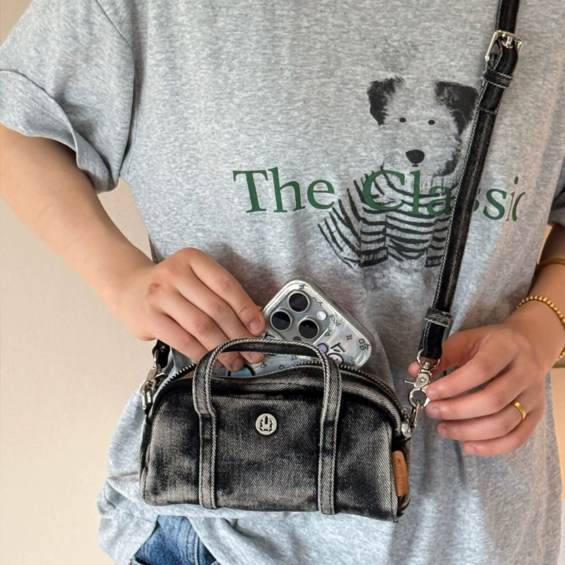 Korean Casual Mini Denim Box B - Luxury Bags China ulasan dan harga