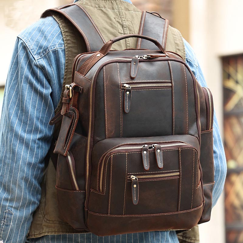 Fashion Luxury Backpack Men Ge - Luxury Bags That Fit Laptop ulasan dan harga