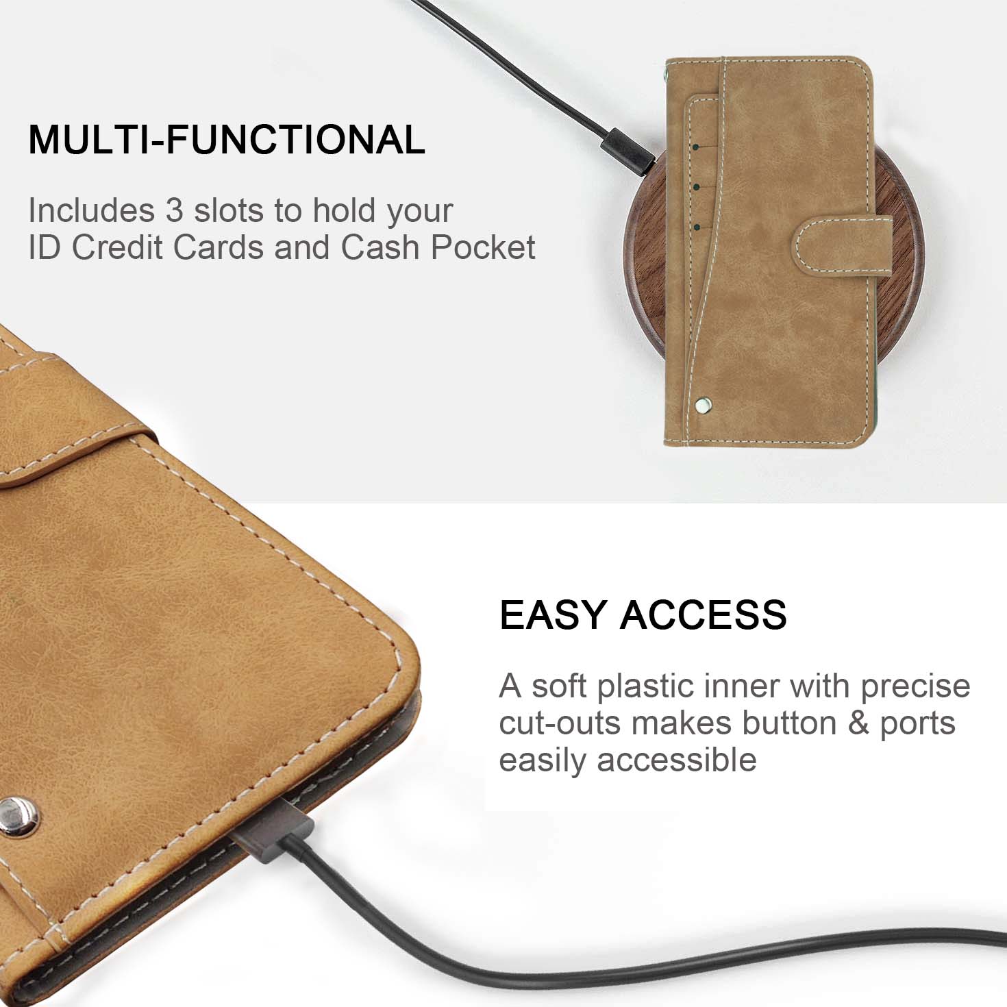 Vintage Leather Wallet Benco S - Luxury Bags Without Logo ulasan dan harga