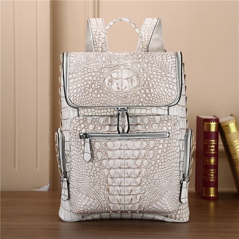 New Brand Alligator Genuine Le - Luxury Bags That Fit Laptop ulasan dan harga
