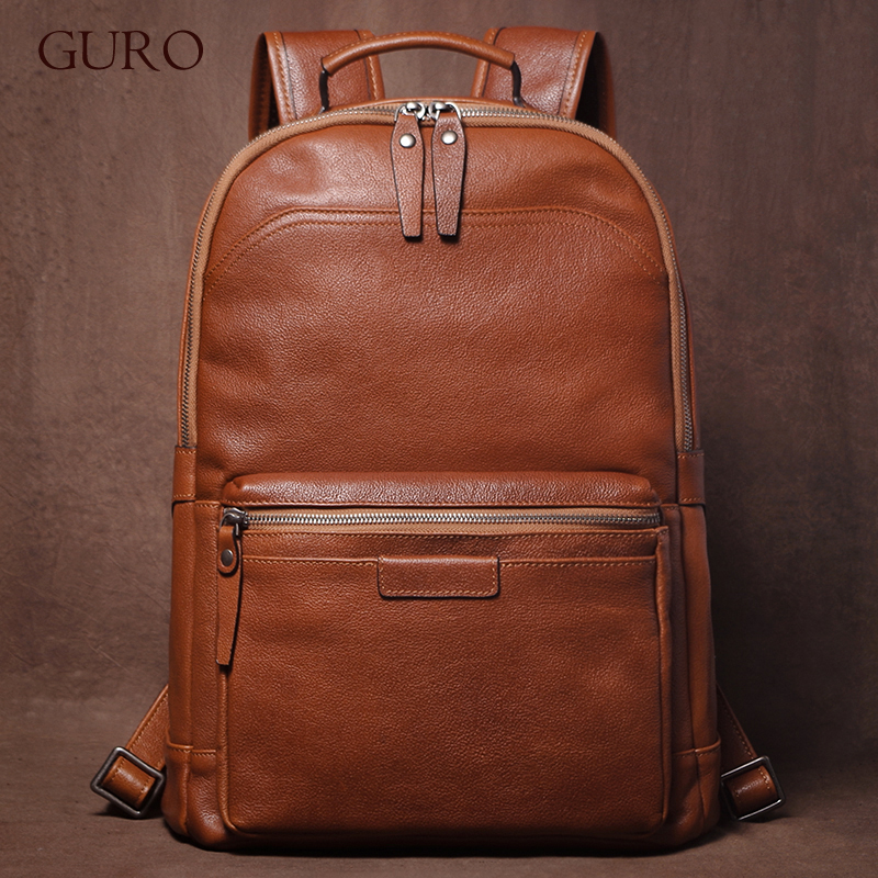 GURO Luxury Brand Real Leather - Luxury Bags That Fit Laptop ulasan dan harga